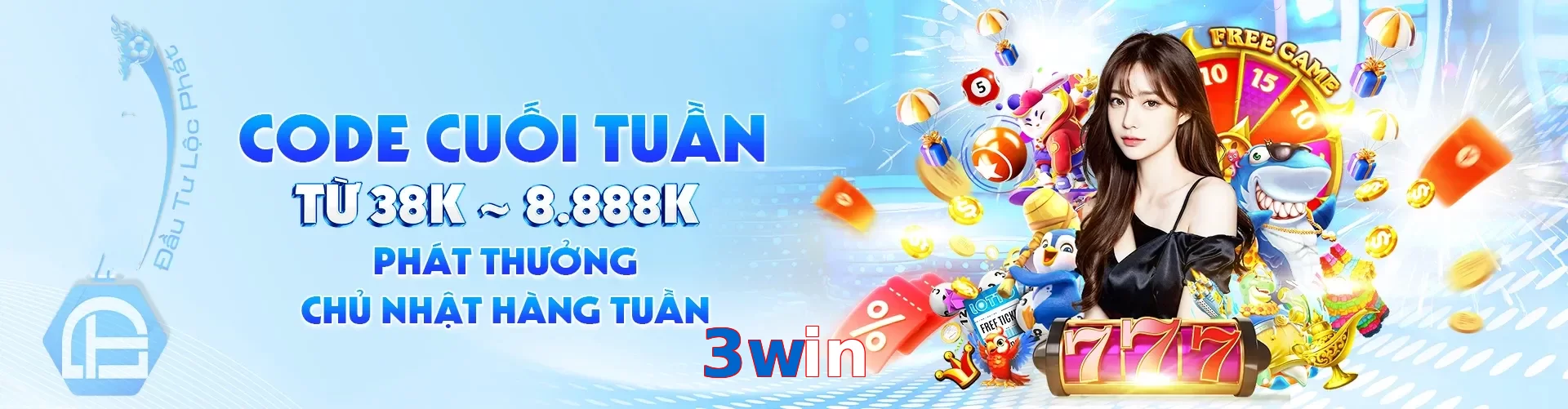 ☘️ Slots RTP cao + Vòng quay miễn phí! 3win